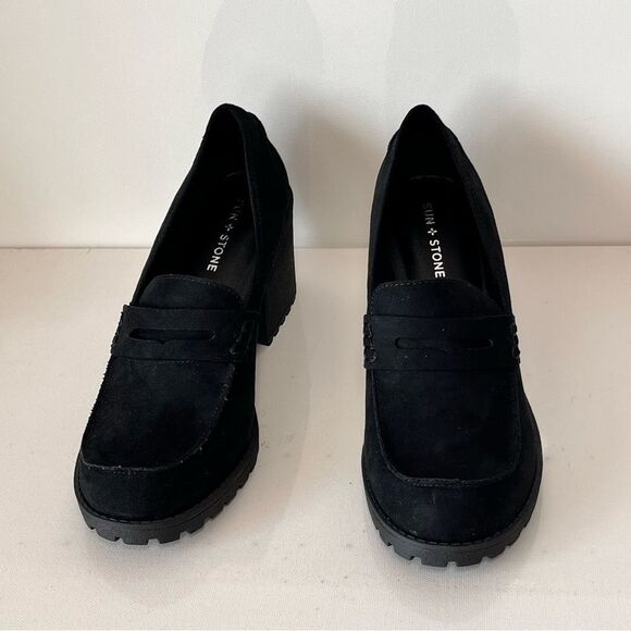 Sun + Stone Maycee Lug Sole Loafers - Picture 3 of 6